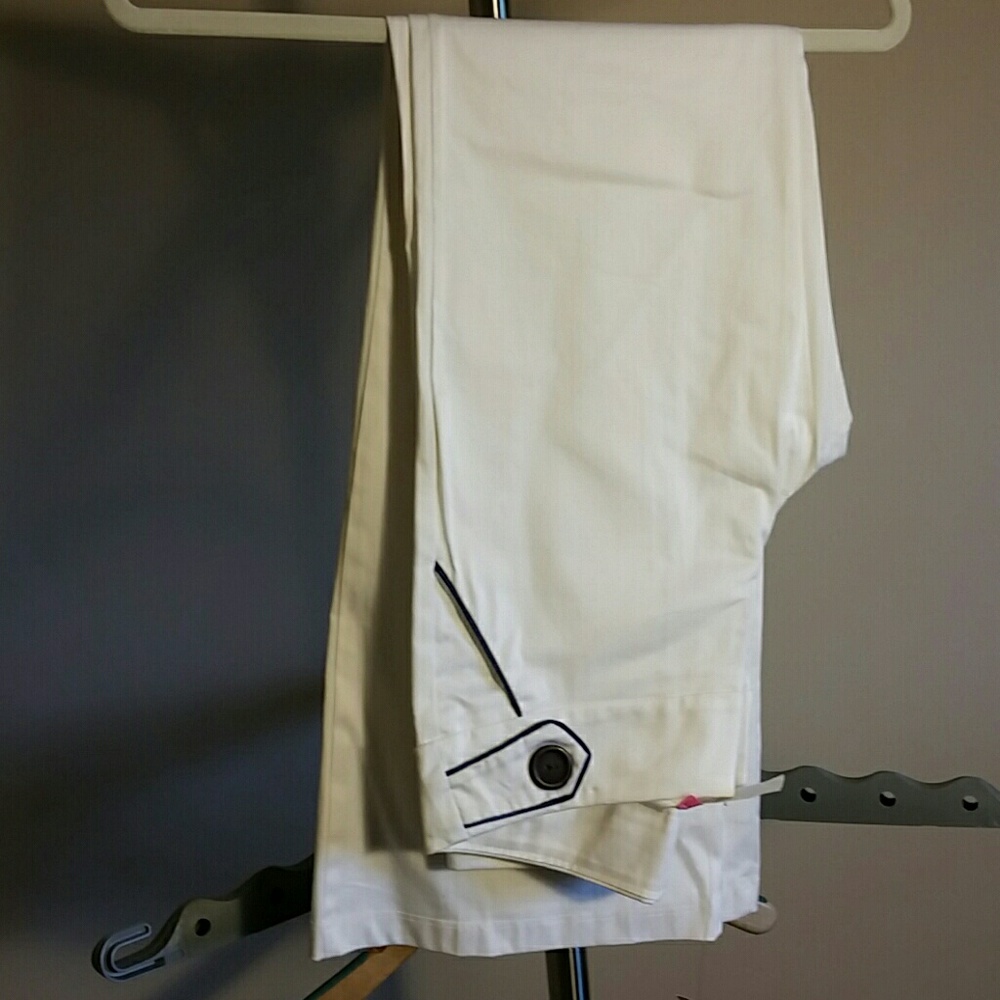 Lola Max Rave White wide leg pants